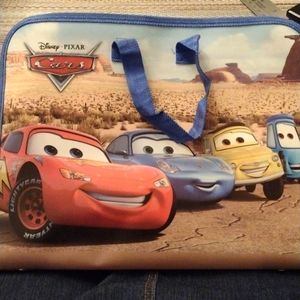 Cars Full Wrap Around Zippered Tote Bag